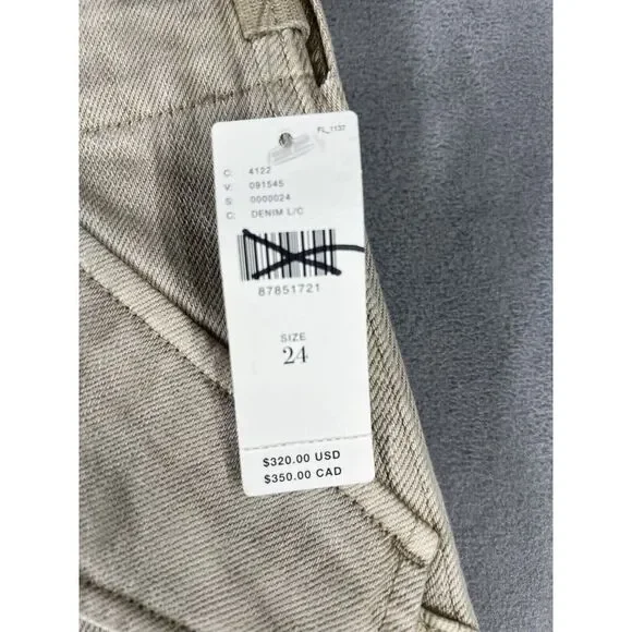 Denimist Wide Leg Cargo Pants Size 24 Tan - Picture 8 of 9